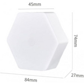 RGB LED Hexagonal Light Set (3 Pcs) – Remote Control, Multicolor, Indoor/Outdoor Use